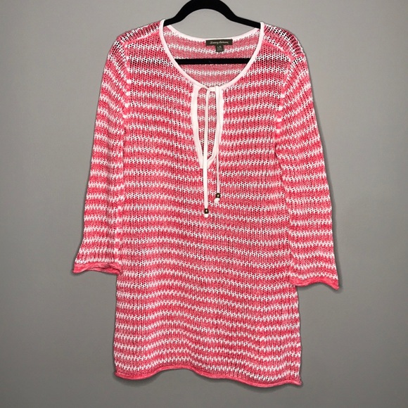 Tommy Bahama Other - Tommy Bahama open knit sweater beach coverup